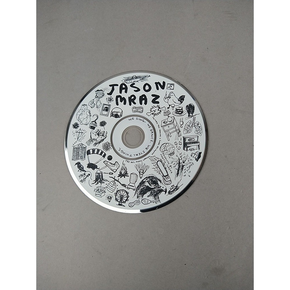 Jason Mraz We Sing We Dance We Steal Things CD Disc Only Acoustic Pop 2008‎